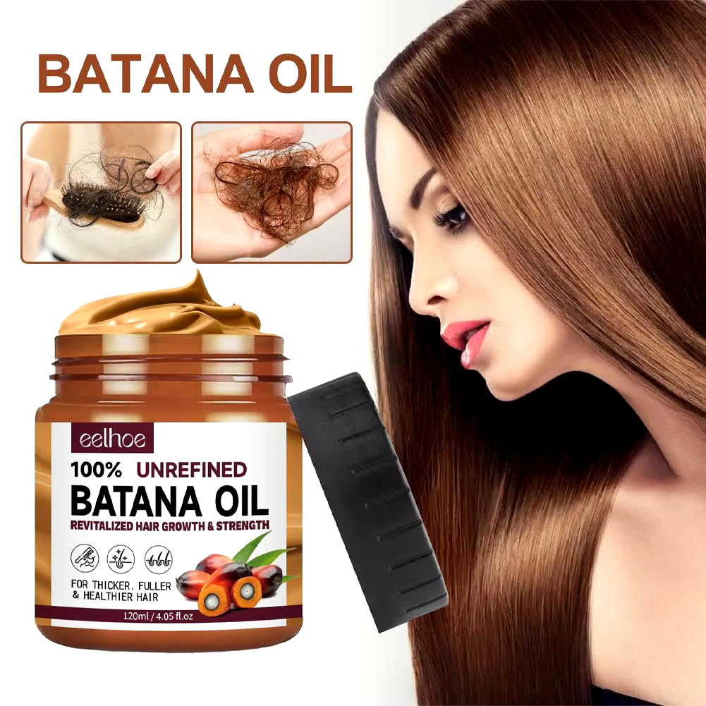 120Ml Batana Oil Hair Conditioner Oil Hair Treatment Hair Mask Moisturize and Repair Hair Root for Hair Growth Healthier Thicker