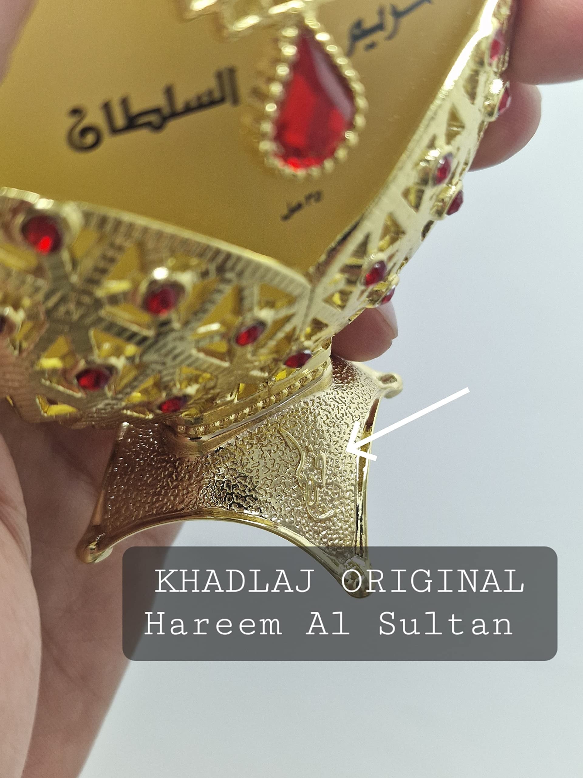 ORIGINAL Hareem Al Sultan Gold Perfumes- Concentrated Perfume Oil (35Ml)