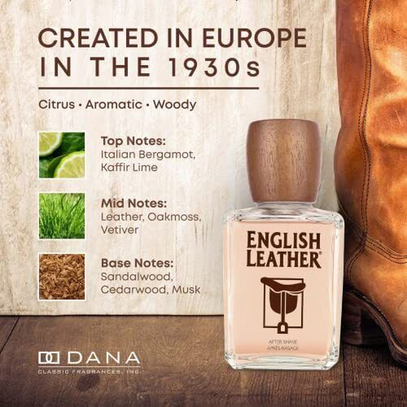 English Leather Aftershave Splash for Men By