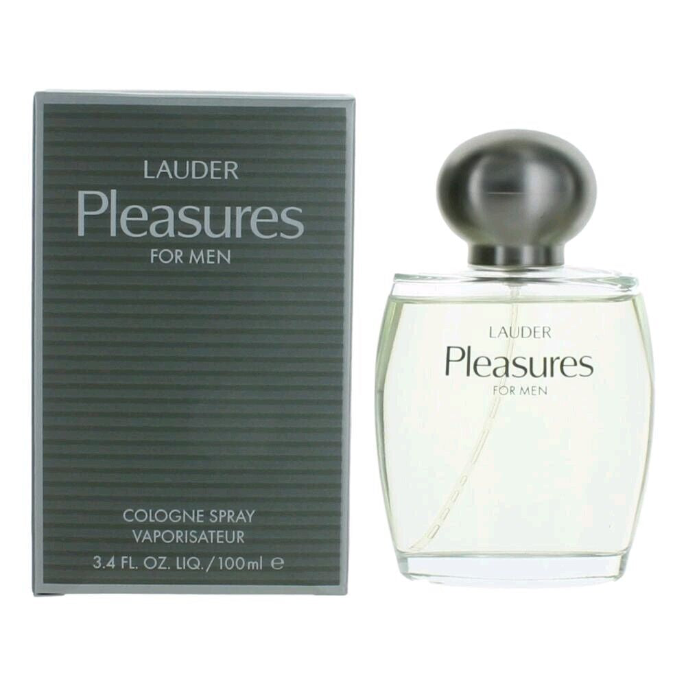 Pleasures for Men by Estee Lauder, 3.4 Oz Cologne Spray for Men